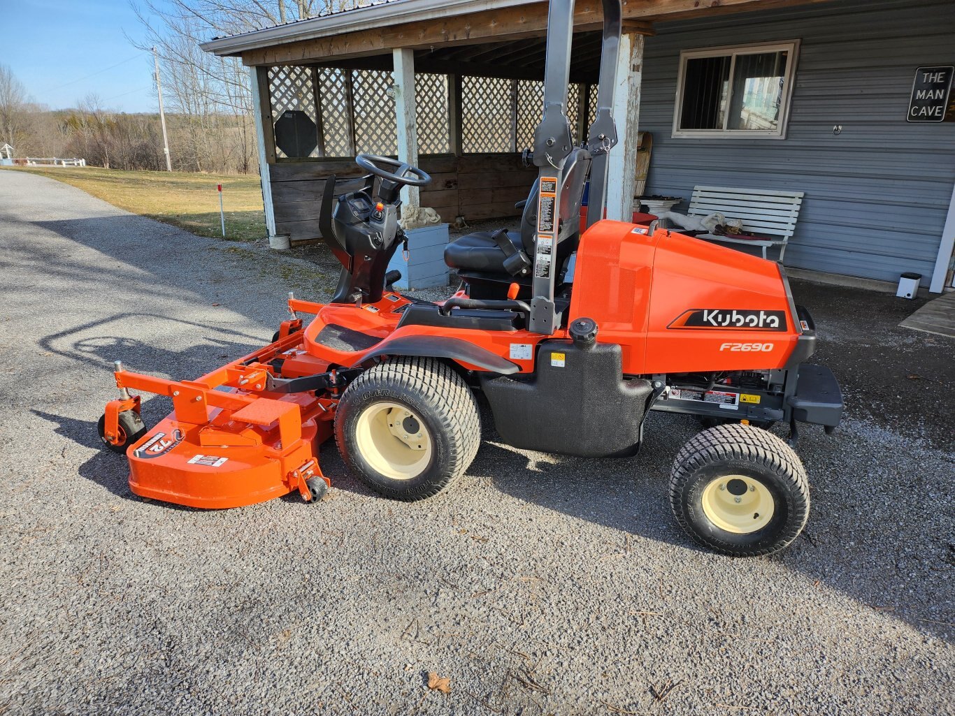 2024 Kubota F2690 commercial front mower