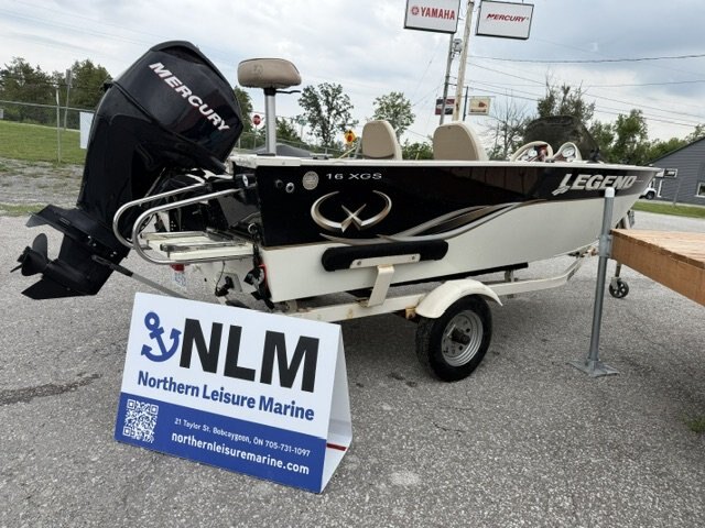 Just Arrive2008 Legend 16XGS with 50 HP Merc well equipped.