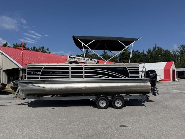 Just Arrived 2014 Harris Tritoon Excellent Shape Top of the line