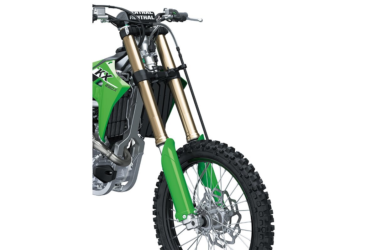 2025 Kawasaki KX250X Lime Green