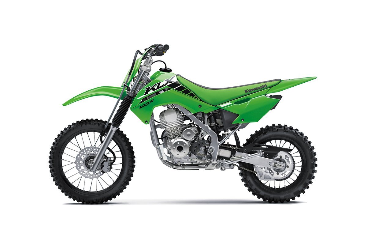 2025 Kawasaki KLX140R Lime Green