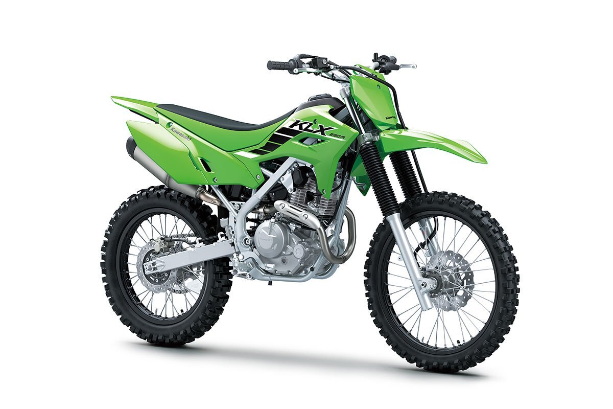 2025 Kawasaki KLX230R Lime Green