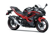 2025 Kawasaki NINJA 500 SE Passion Red / Metallic Flat Spark Black / Metallic Matte Dark Gray