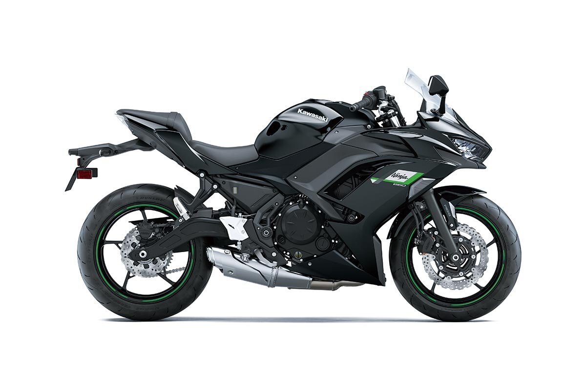 2025 Kawasaki NINJA 650 Metallic Spark Black / Metallic Flat Spark Black