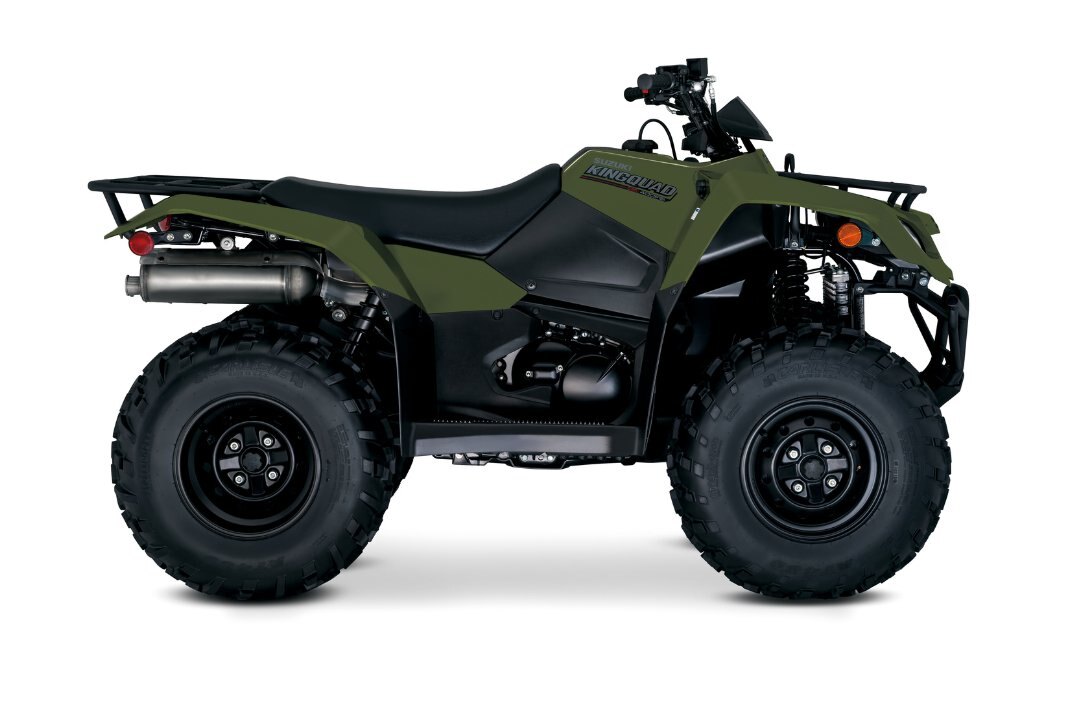 2025 Suzuki KingQuad 400 Terra Green