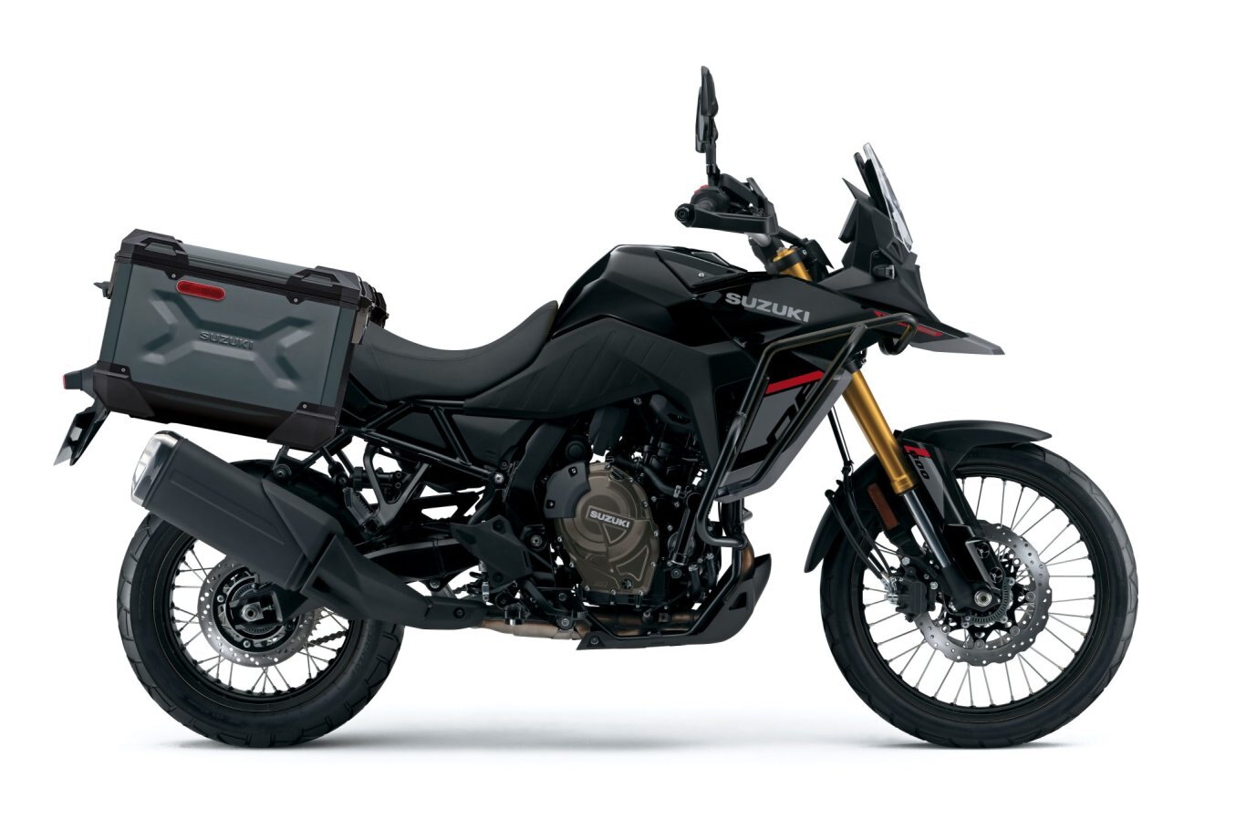 2025 Suzuki V Strom 800DE Adventure Glass Sparkle Black