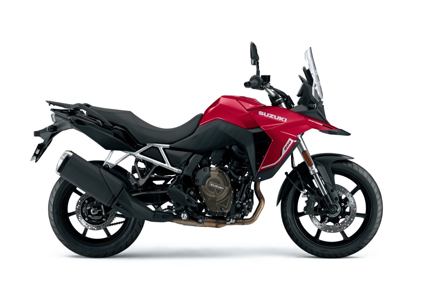 2025 Suzuki V STROM 800 Candy Daring Red