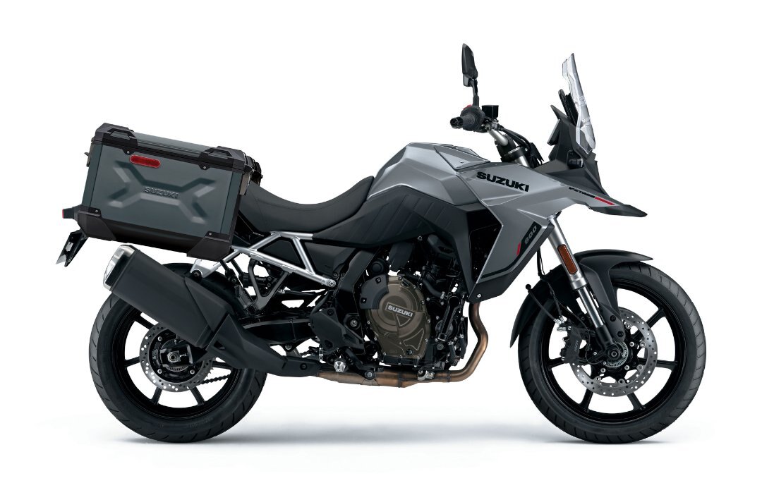 2025 Suzuki V STROM 800 Touring Metallic Oort Gray