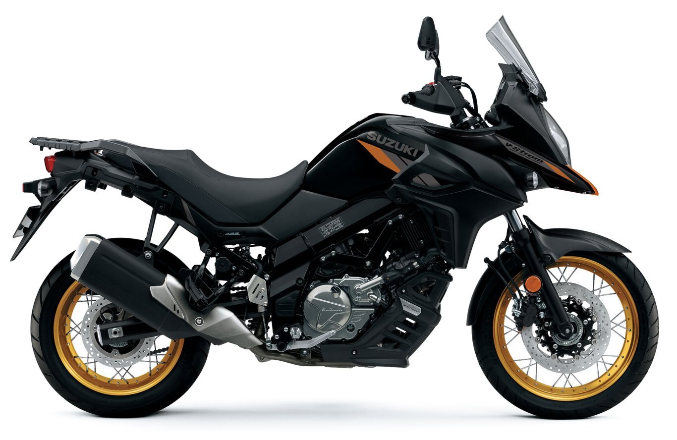 2025 Suzuki V Strom 650XT Glass Sparkle Black