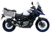 2025 Suzuki V-Strom 650XT Adventure Pearl Vigor Blue / Pearl Brilliant White