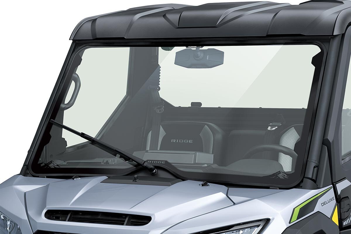 2025 Kawasaki RIDGE XR DELUXE HVAC Metallic Graystone