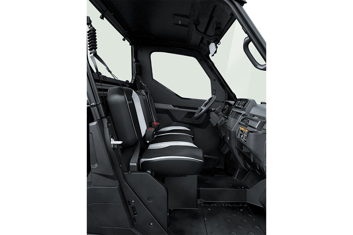 2025 Kawasaki RIDGE XR DELUXE HVAC Metallic Graystone