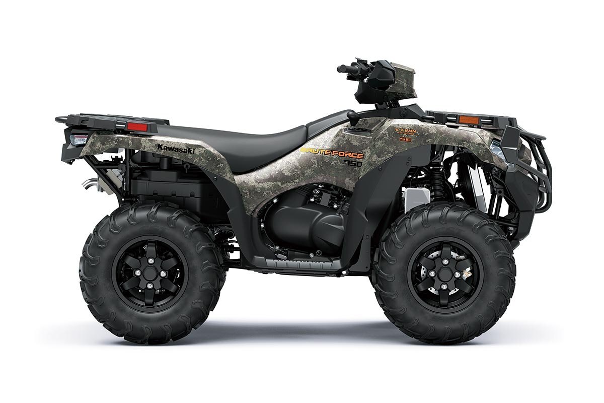 2026 Kawasaki BRUTE FORCE 750 SE Camouflage True Timber Strata