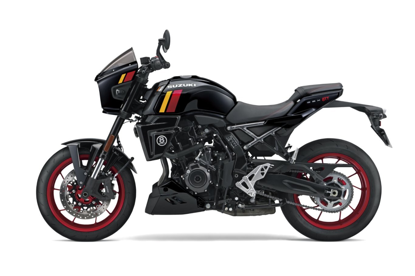2026 Suzuki GSX 8TT Glass Sparkle Black (YVB)