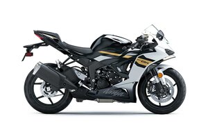 2026 Kawasaki NINJA ZX 6R ABS Pearl Robotic White / Metallic Spark Black