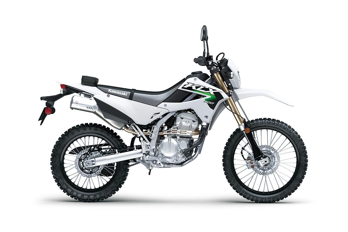 2026 Kawasaki KLX300 Bright White