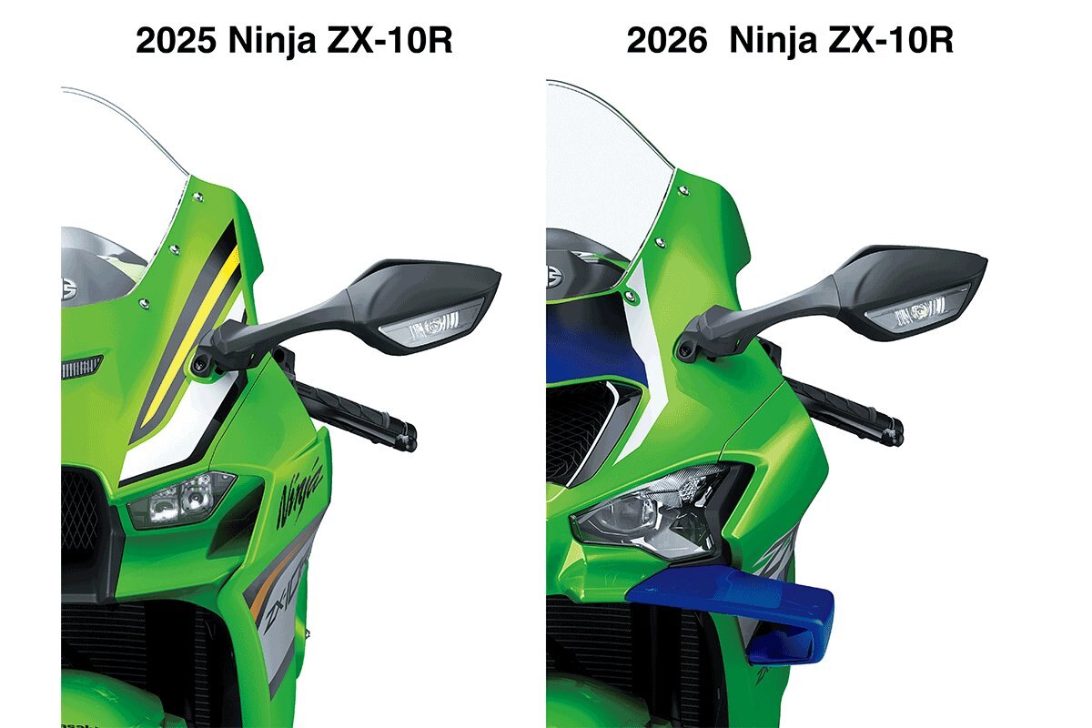 2026 Kawasaki NINJA ZX 10R Metallic Matte Graphenesteel Gray / Metallic Spark Black / Pearl Storm Gray