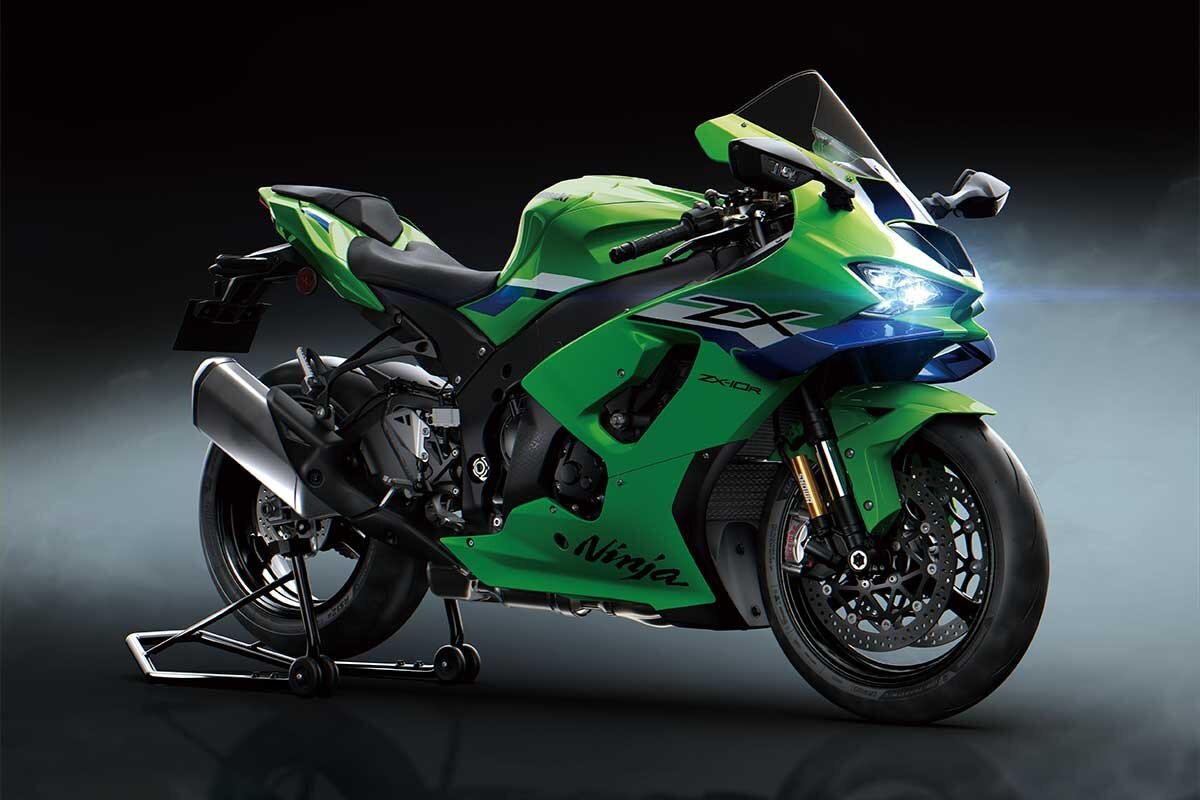 2026 Kawasaki NINJA ZX 10R Metallic Matte Graphenesteel Gray / Metallic Spark Black / Pearl Storm Gray