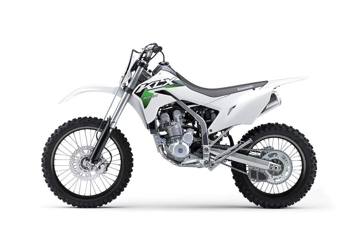 2027 Kawasaki KLX300R Bright White