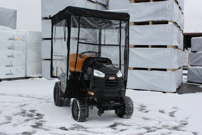Bercomac 34'' Soft Cab for Lawn and Garden Tractors