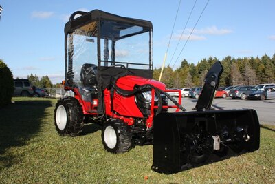 Bercomac 40'' Soft Cab for Compact Tractors