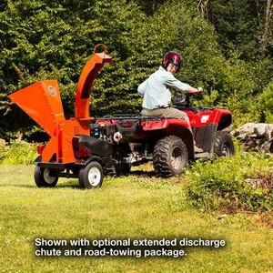 DR Power DR Self Feeding Wood Chipper PRO 475