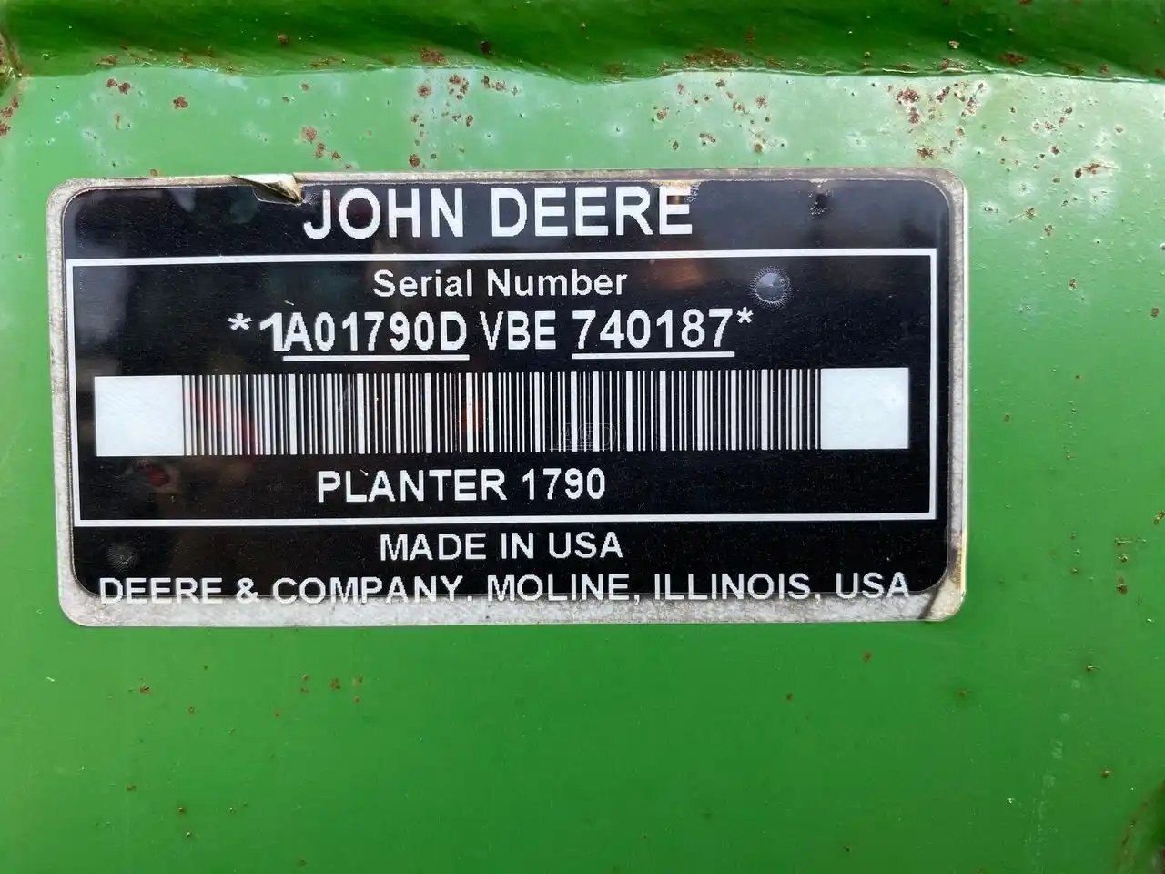 John Deere 1790 