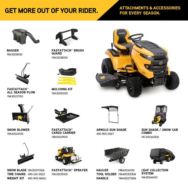 Cub Cadet XT1 LT50 FAB