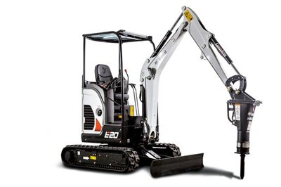 Mini Excavator - 1.7 ton, 8' 6''
