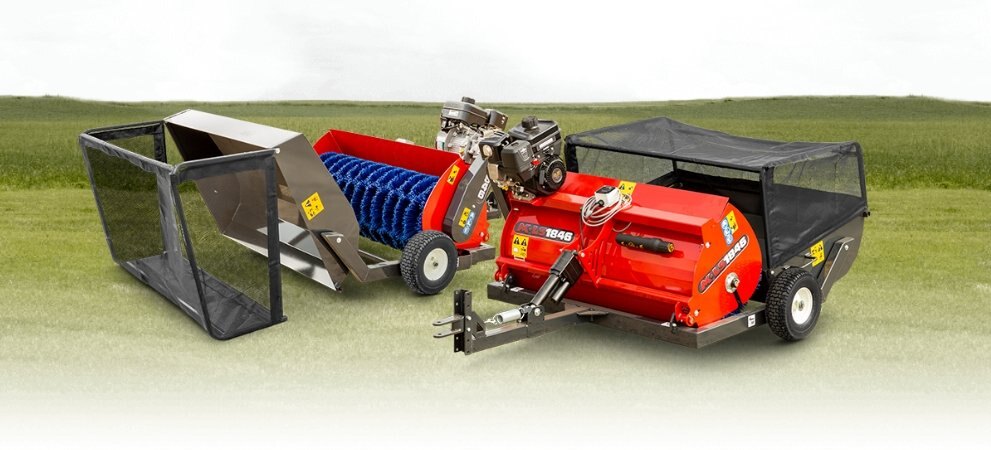 44 towable lawn sweeper