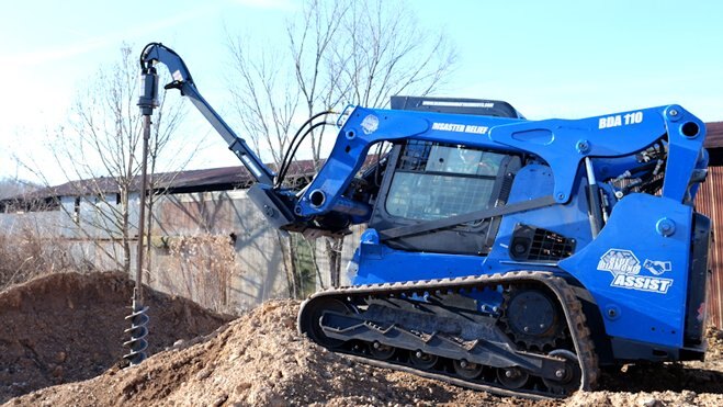 Blue Diamond AUGER MOUNT TELESCOPIC
