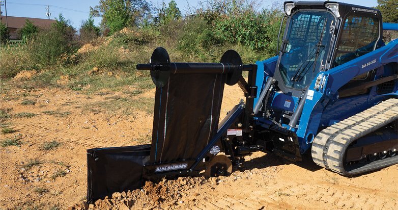 Blue Diamond SILT FENCE INSTALLER