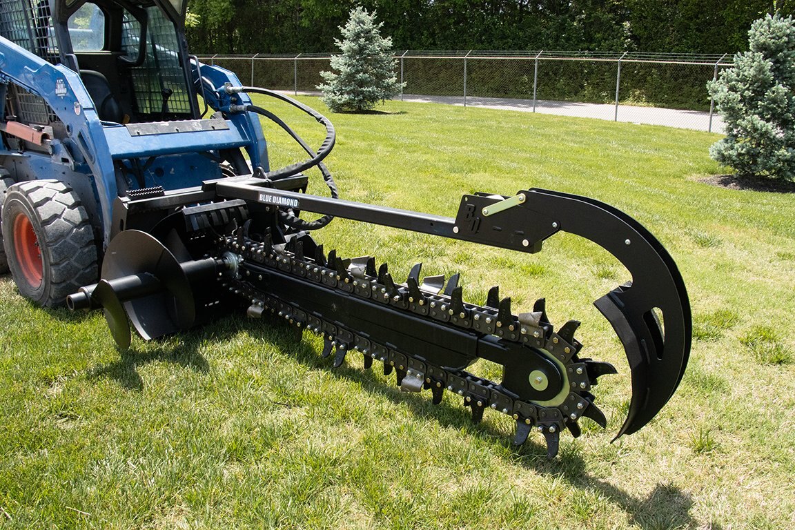Blue Diamond Trencher HIGH FLOW