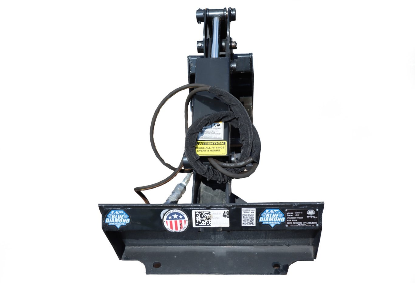 Blue Diamond mini Backhoe Attachment