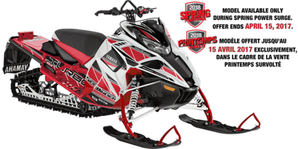 2018 YamahaSidewinder B TX LE 153 50th