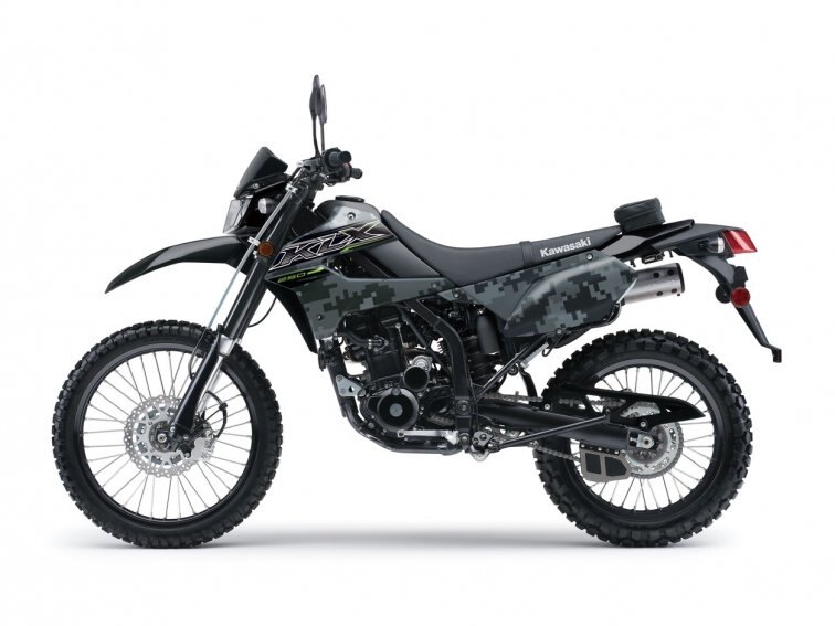 2019 Kawasaki KLX250 DIGITAL CAMO