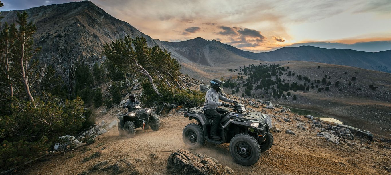 Polaris® Sportsman 850 Titanium Metallic