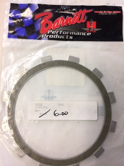 BARNETT (FRICTION) CLUTCH PLATES- YAMAHA