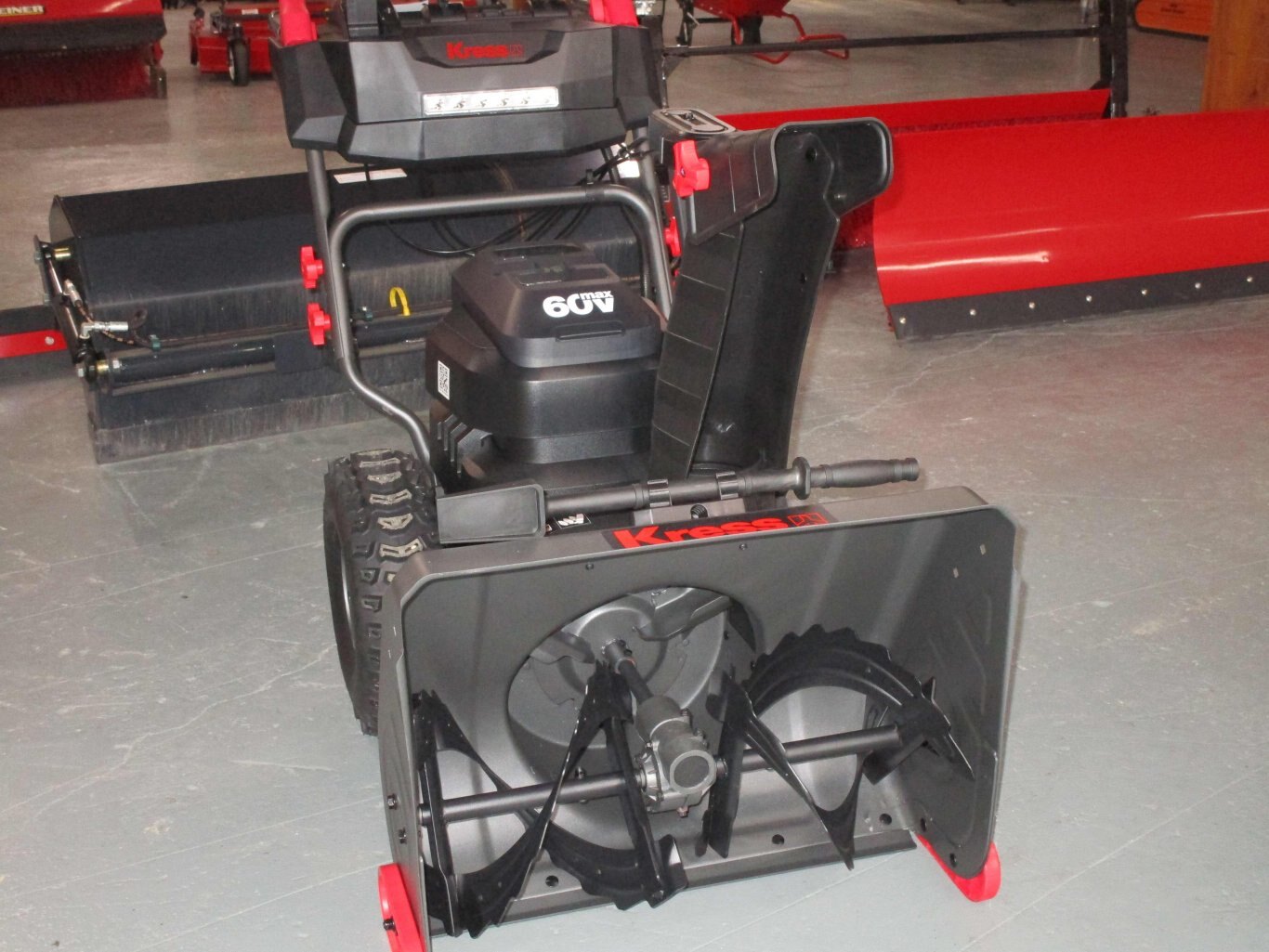 NEW KRESS BATTERY POWERED SNOW BLOWER