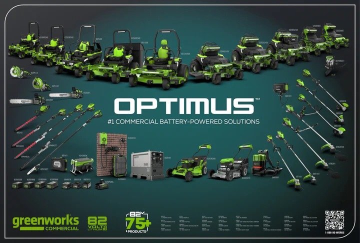 Greenworks Optimus 82V 24 Hedge Trimmer with (1) 2.5Ah Battery and Dual Port Charger | HT241 25DP