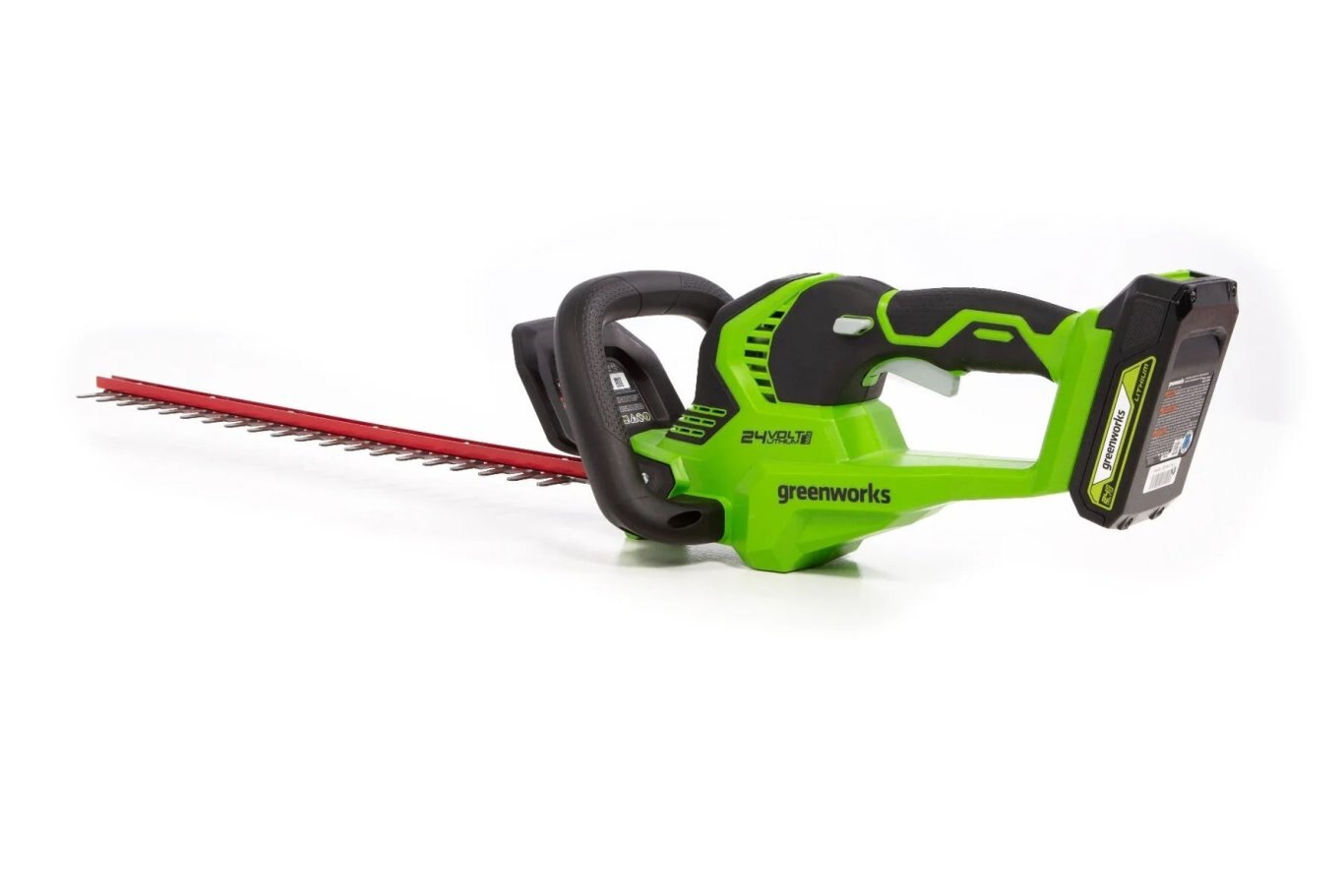 Greenworks 24 Volt 22 Hedge Trimmer with Battery and Charger | 24H20