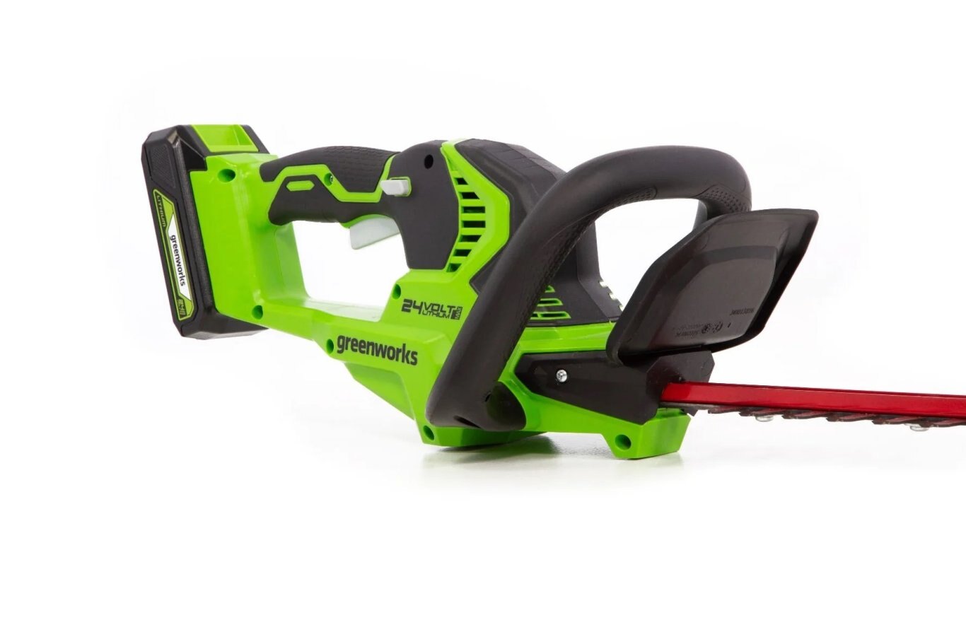 Greenworks 24 Volt 22 Hedge Trimmer with Battery and Charger | 24H20