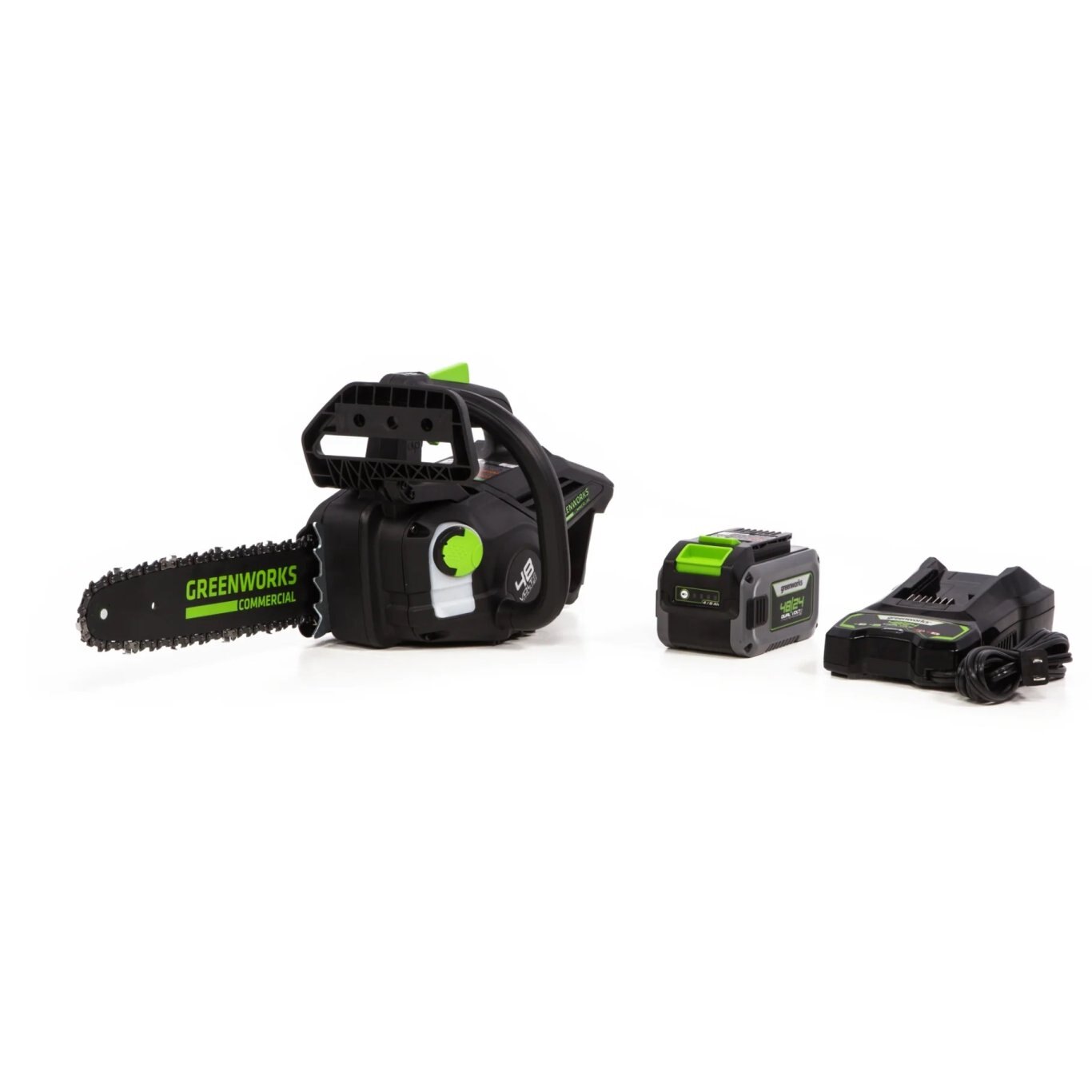 Greenworks 48V 12 Top-Handle Chainsaw with Battery and Charger | 48TH12