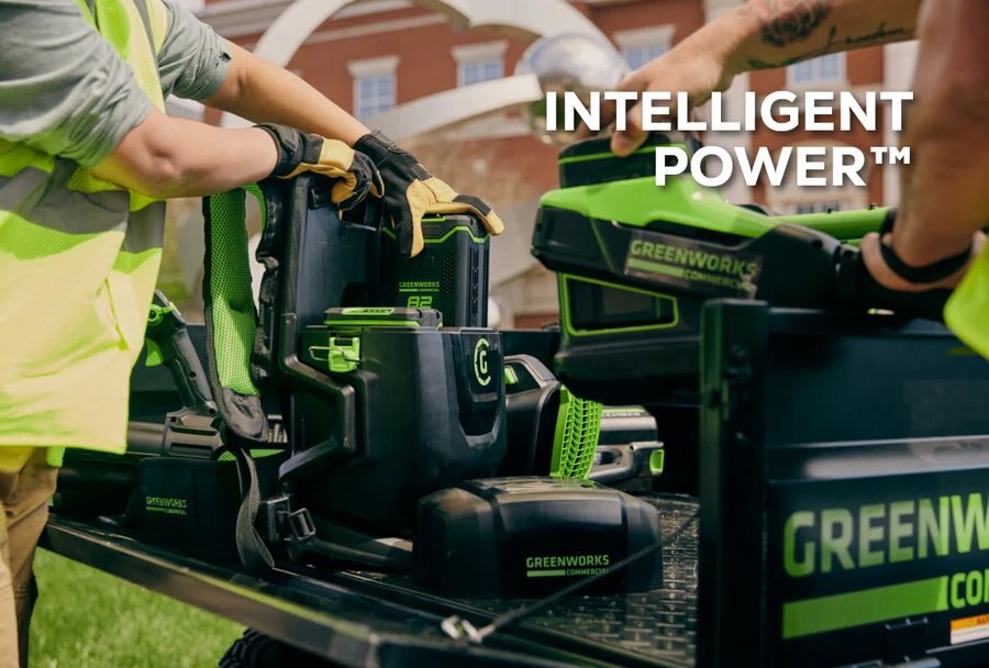 Greenworks 82V Dual Port Backpack Blower with Two 5Ah Batteries and Dual Port Charger | 82BA26 52DP