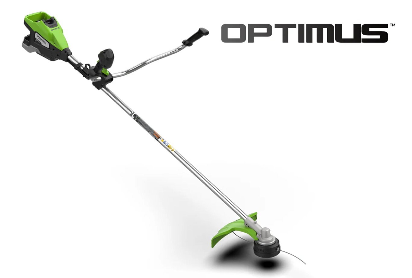 Greenworks Optimus 82V 2.0 kW Bike Handle String Trimmer | TB201