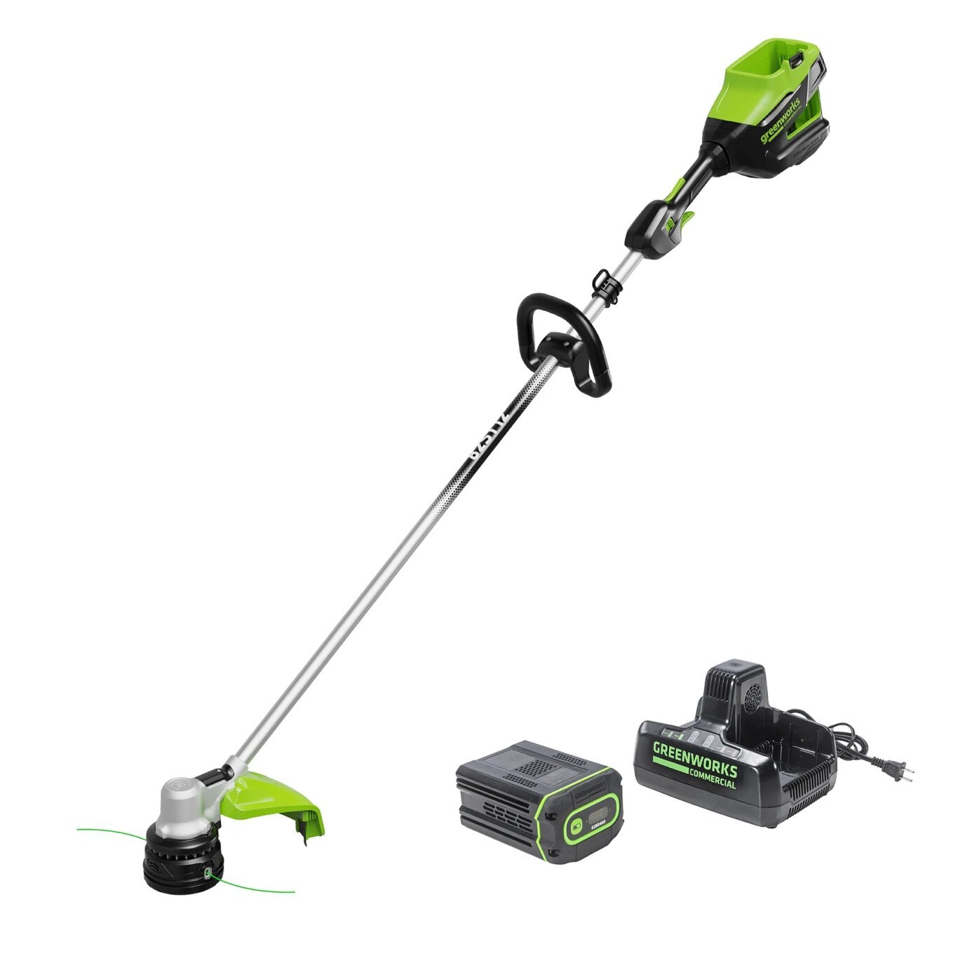 Greenworks 82V 1.2kW String Trimmer with 4Ah Battery and Dual Port Charger | 82ST12-4DP