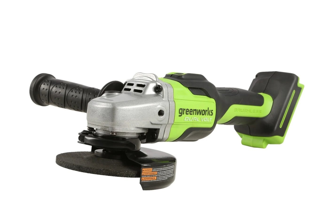 Greenworks 48V/24V Dual-Volt 4-1/2 Angle Grinder Tool Only | 24AG22