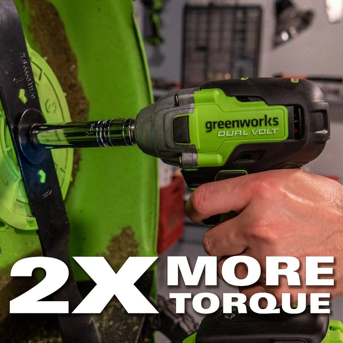 Greenworks 48V/24V Dual Volt 1/2 Impact Wrench Tool Only | 24IW1