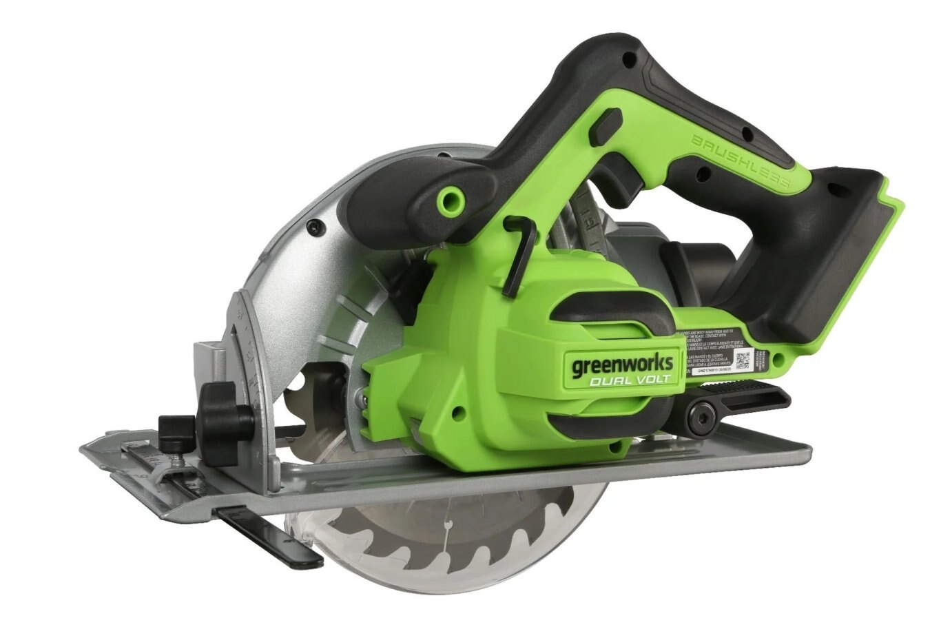 Greenworks 48V/24V Dual Volt 7 1/4 Circular Saw Tool Only | 24CS45