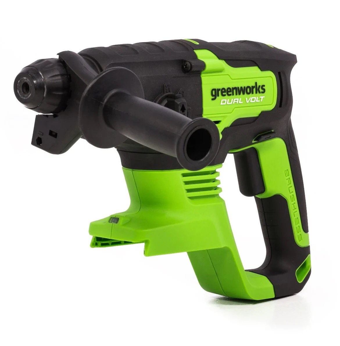 Greenworks 48V/24V Dual-Volt SDS-Plus 2J Rotary Hammer Tool Only | 24BRH1